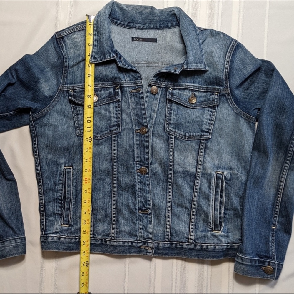 Fidelity Ryder Vintage Wash Denim Jacket XL like new! - Picture 8 of 15